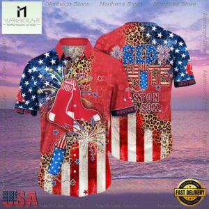 MLB Boston Red Sox Aloha Hawaiian Shirt