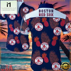 MLB Boston Red Sox Aloha Hawaiian Shirts Summer Button UpGroup