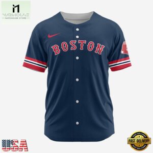 MLB Boston Red Sox Personalized Baseball Team Alternate Design Concept Jersey Shirts