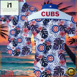MLB Chicago Cubs Aloha Hawaiian Shirt Summer Button UpGroup