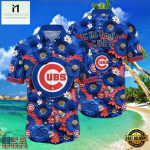 MLB Chicago Cubs Floral Fanfare Aloha Hawaiian Shirt - Style Hot Trending Summer Aloha Shirts 7 MLB Chicago Cubs Floral Fanfare Aloha Hawaiian Shirt
