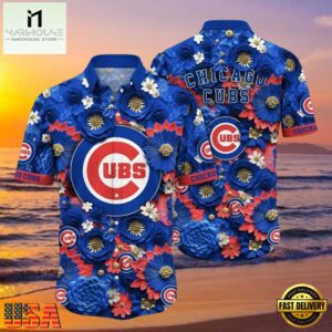 MLB Chicago Cubs Floral Fanfare Aloha Hawaiian Shirt - Style Hot Trending Summer Aloha Shirts 6 MLB Chicago Cubs Floral Fanfare Aloha Hawaiian Shirt