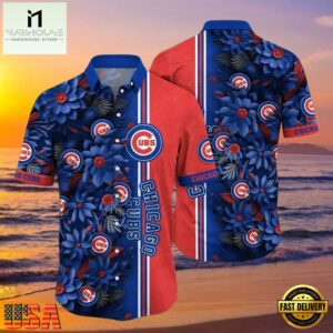 MLB Chicago Cubs Game Day Ready Aloha Hawaiian Shirt