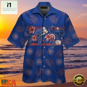 MLB Chicago Cubs Home Run Botanics Aloha Hawaiian Shirt - Style Hot Trending Summer Aloha Shirts 6 MLB Chicago Cubs Home Run Botanics Aloha Hawaiian Shirt