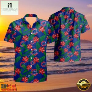 MLB Chicago Cubs Island Christmas Aloha Hawaiian Shirt