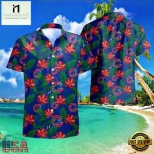 MLB Chicago Cubs Island Christmas Aloha Hawaiian Shirt