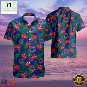 MLB Chicago Cubs Island Christmas Aloha Hawaiian Shirt