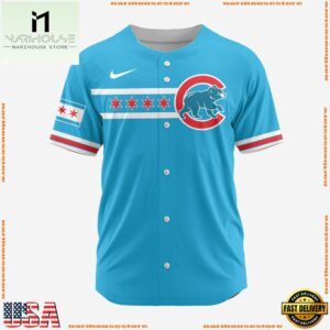 MLB Chicago Cubs Personalized Alternate Design Concept Baseball Jersey