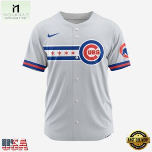 MLB Chicago Cubs Personalized Baseball Team Alternate Design Concept Jersey Shirts