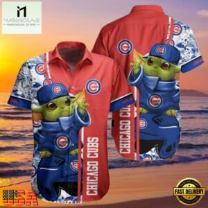 MLB Chicago Cubs Style Hot Trending Summer Hawaiian Shirt With Baby Yoda Graphic