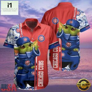 MLB Chicago Cubs Style Hot Trending Summer Hawaiian Shirt With Baby Yoda Graphic