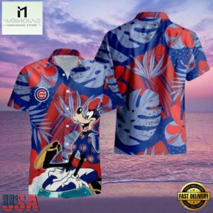 MLB Chicago Cubs Style Hot Trending Summer Hawaiian Shirt With Goofy Surfing Graphic