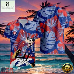 MLB Chicago Cubs Style Hot Trending Summer Hawaiian Shirt With Goofy Surfing Graphic , MLB Aloha Shirts For Mens Womens 6 MLB Chicago Cubs Style Hot Trending Summer Hawaiian Shirt With Goofy Surfing Graphic