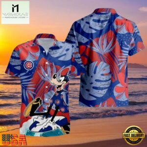 MLB Chicago Cubs Style Hot Trending Summer Hawaiian Shirt With Goofy Surfing Graphic