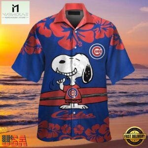 MLB Chicago Cubs Style Hot Trending Summer Hawaiian Shirt With Snoopy Graphic