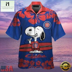 MLB Chicago Cubs Style Hot Trending Summer Hawaiian Shirt With Snoopy Graphic