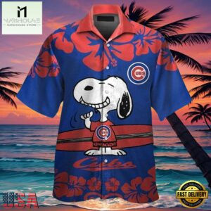 MLB Chicago Cubs Style Hot Trending Summer Hawaiian Shirt With Snoopy Graphic