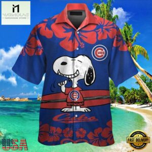 MLB Chicago Cubs Style Hot Trending Summer Hawaiian Shirt With Snoopy Graphic