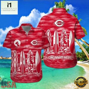 MLB Cincinnati Reds Surf And Turf Hawaiian Shirt Reds Wave Rider Aloha , Vintage Hawaiian Shirts 7 MLB Cincinnati Reds Surf And Turf Hawaiian Shirt Reds Wave Rider Aloha