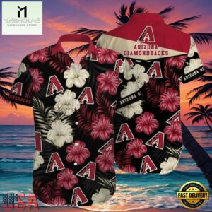 MLB Classic Diamondbacks Elegance Hawaiian Shirt