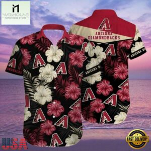 MLB Classic Diamondbacks Elegance Hawaiian Shirt
