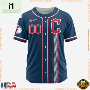MLB Cleveland Guardians Personalized Alternate Design Concept Baseball Jersey