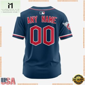MLB Cleveland Guardians Personalized Alternate Design Concept Baseball Jersey