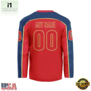 MLB Cleveland Guardians Special Hockey Jersey Design Concept