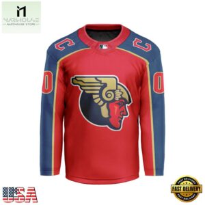 MLB Cleveland Guardians Special Hockey Jersey Design Concept