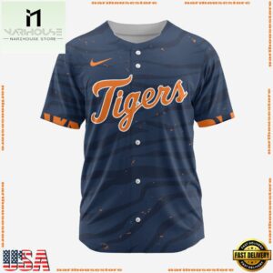 MLB Detroit Tigers Personalized Alternate Design Concept Baseball Jersey