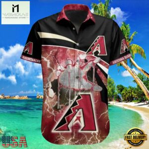 MLB Diamondbacks Baseball Heritage Hawaiian Shirt