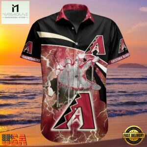 MLB Diamondbacks Baseball Heritage Hawaiian Shirt