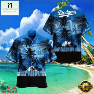 MLB Dodgers Oceanfront Sunset Aloha Shirt – LA Evening Chill For Mens 5 MLB Dodgers Oceanfront Sunset Aloha Shirt – LA Evening Chill