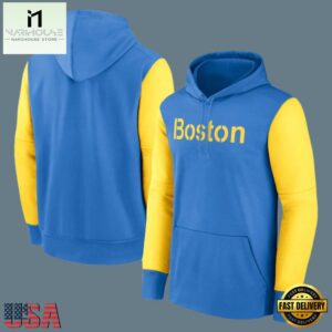 MLB Gear Boston Red Sox Pullover Hoodie Blue