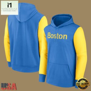 MLB Gear Boston Red Sox Pullover Hoodie Blue
