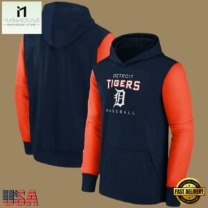 MLB Gear Detroit Tigers Pullover Hoodie