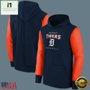 MLB Gear Detroit Tigers Pullover Hoodie