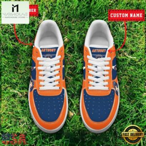 MLB Houston Astros Baseball Team Design Air Force 1 Shoes Sneaker