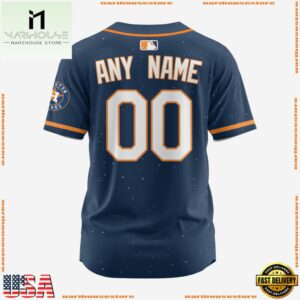 MLB Houston Astros Personalized Alternate Design Concept Baseball Jersey