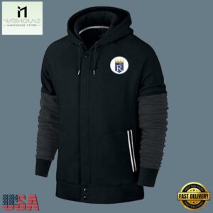 MLB Jersey Kansas City Royals Zip UP Hoodie Black