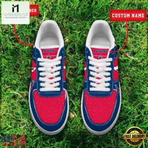 MLB Kansas City Royals Baseball Team Design Air Force 1 Shoes Sneaker