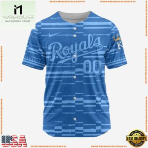 MLB Kansas City Royals Personalized Alternate Design Concept Baseball Jersey