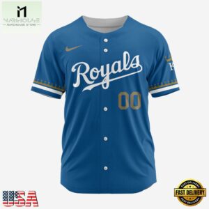 MLB Kansas City Royals Personalized Baseball Team Alternate Design Concept Jersey Shirts