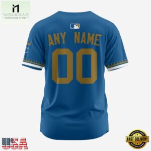 MLB Kansas City Royals Personalized Baseball Team Alternate Design Concept Jersey Shirts