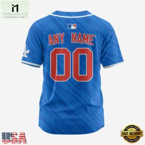 MLB Los Angeles Dodgers Personalized Baseball Team Alternate Design Concept Jersey Shirts