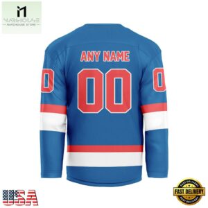 MLB Los Angeles Dodgers Special Hockey Jersey Design Concept