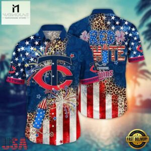 MLB Minnesota Twins Palm Tree Summer Hawaiian Shirts