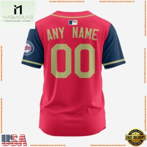 MLB Minnesota Twins Personalized Alternate Design Concept Baseball Jersey