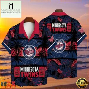 MLB Minnesota Twins Tiki Tropical Summer Hawaiian Shirt