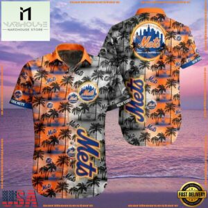 MLB New York Mets Aloha Hawaiian ShirtGroup